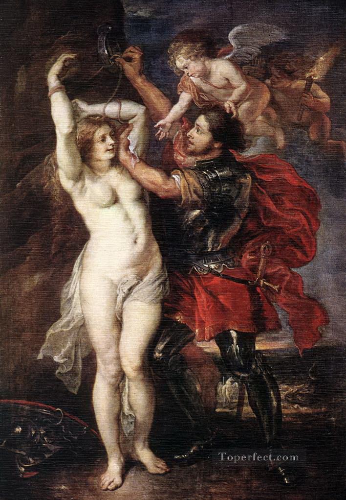Perseo y Andrómeda 1640 Peter Paul Rubens Pintura al óleo